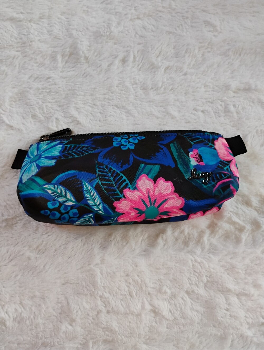 New Lug Schooner Floral Cosmetic Bag